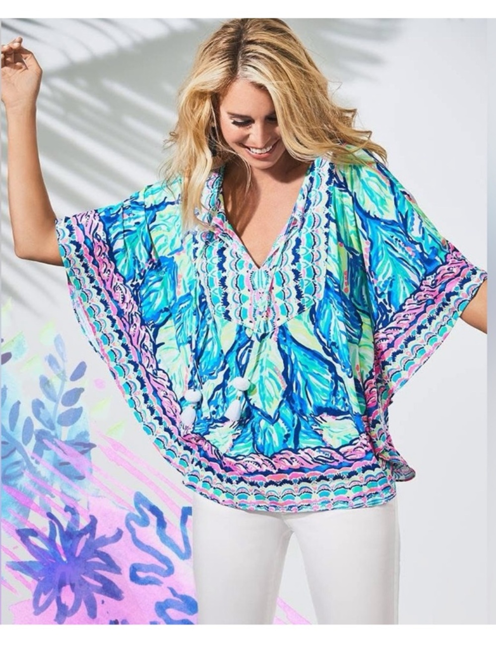 VERY HTF Lilly Pulitzer - Britta Knit Tunic - Size S/M - Picture 2 of 6